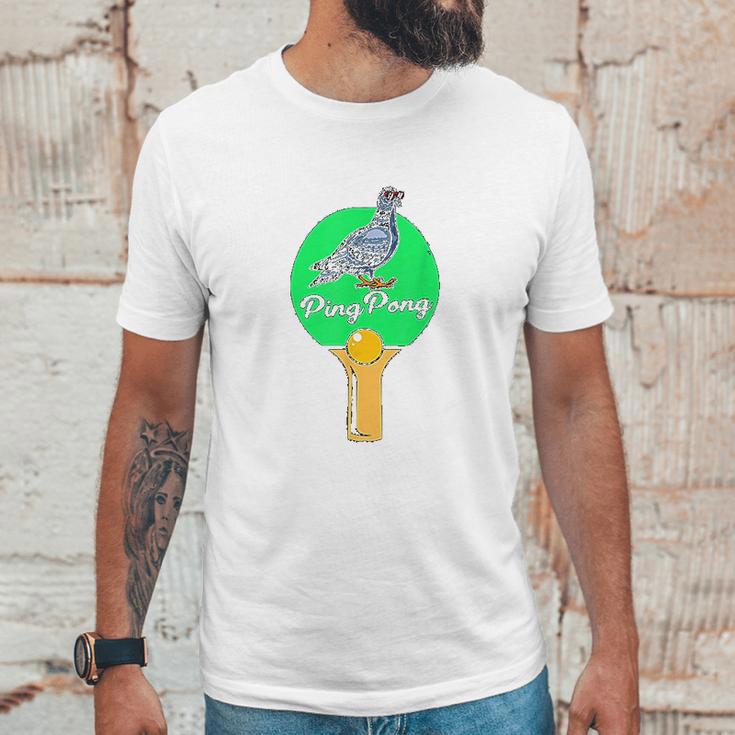 Pigeon Ping Pong Unisex T-Shirt Gifts for Him