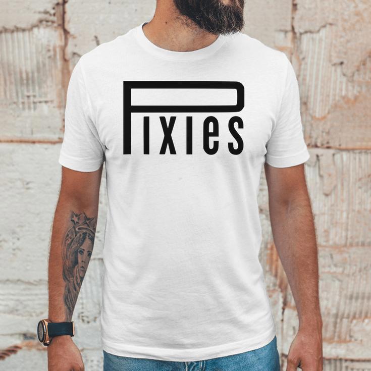 Pixies Band Logo Music Band Logo Black Unisex T-Shirt Gifts for Him