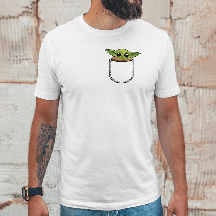 Pocket Baby Yoda Unisex T-Shirt Gifts for Him