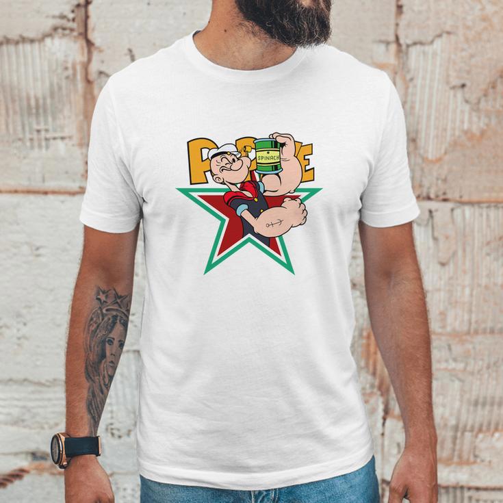 Popeye Star Unisex T-Shirt Gifts for Him