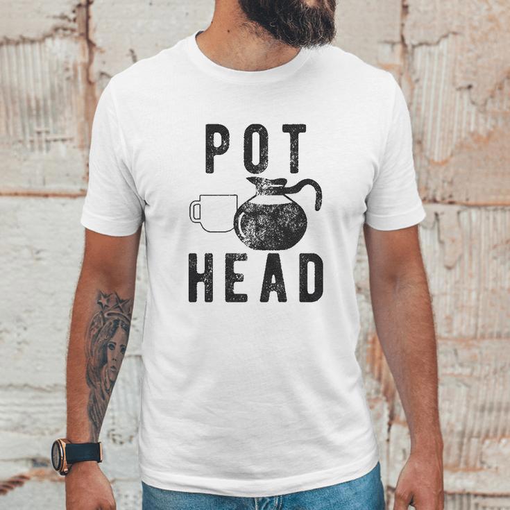 Pots Head Unisex T-Shirt Gifts for Him