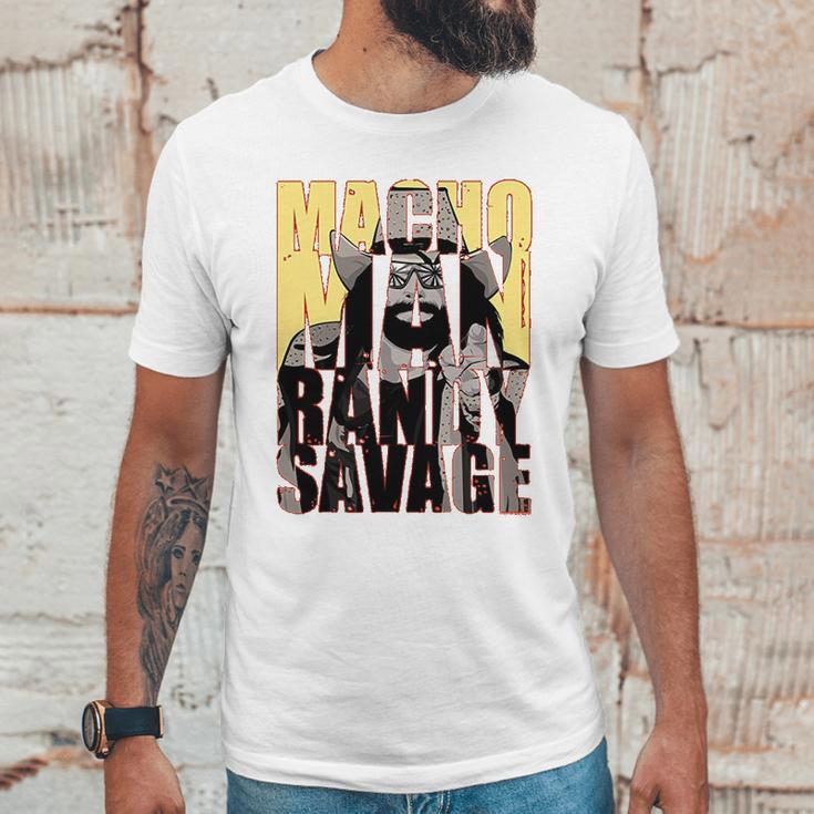 Randy Macho Man Savage Fun Unisex T-Shirt Gifts for Him