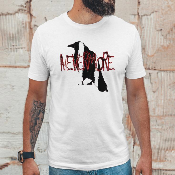 The Raven Nevermore Edgar Allan Poe Unisex T-Shirt Gifts for Him