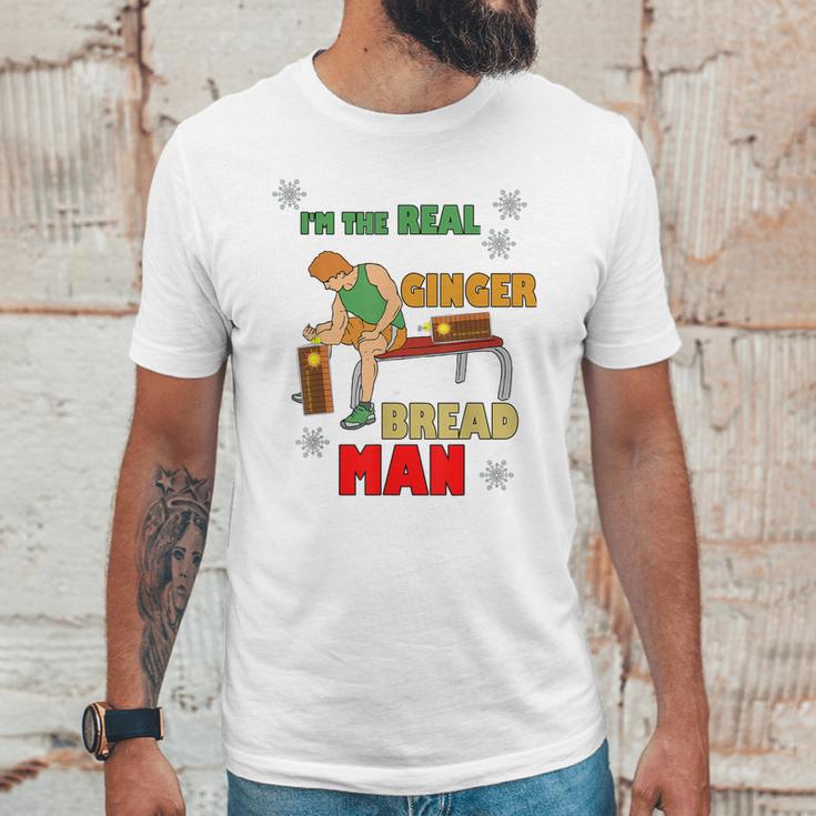 Im The Real Ginger Bread Man Muscle Gym Workout Unisex T-Shirt Gifts for Him