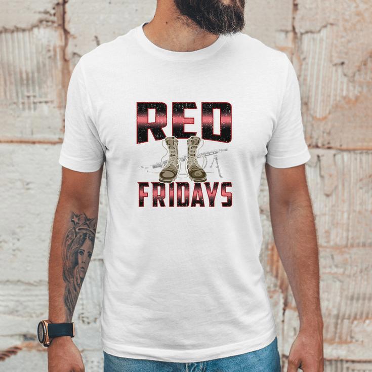 Remember Deployed Cousin Red Fridays Unisex T-Shirt Gifts for Him