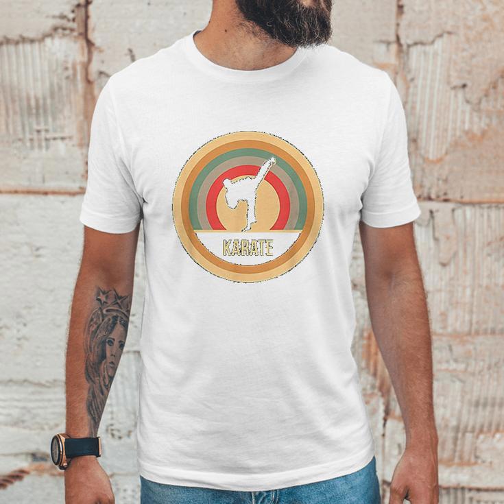 Retro Vintage Karate Gift For Karateka Martial Artists Unisex T-Shirt Gifts for Him