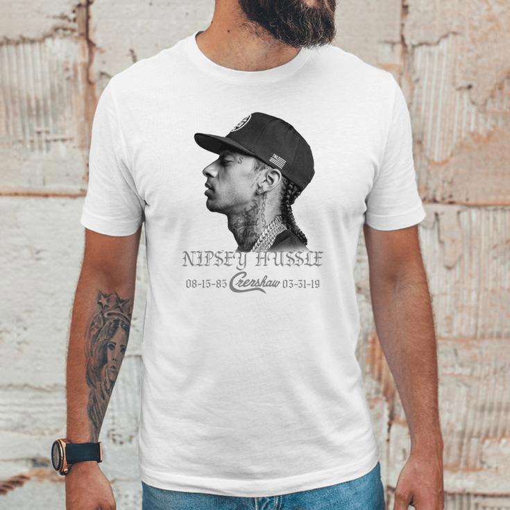 Rip Nipsey Hussle 87676 Unisex T-Shirt Gifts for Him