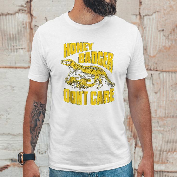 Ripple Junction Honey Badger Dont Care Illustration Unisex T-Shirt Gifts for Him