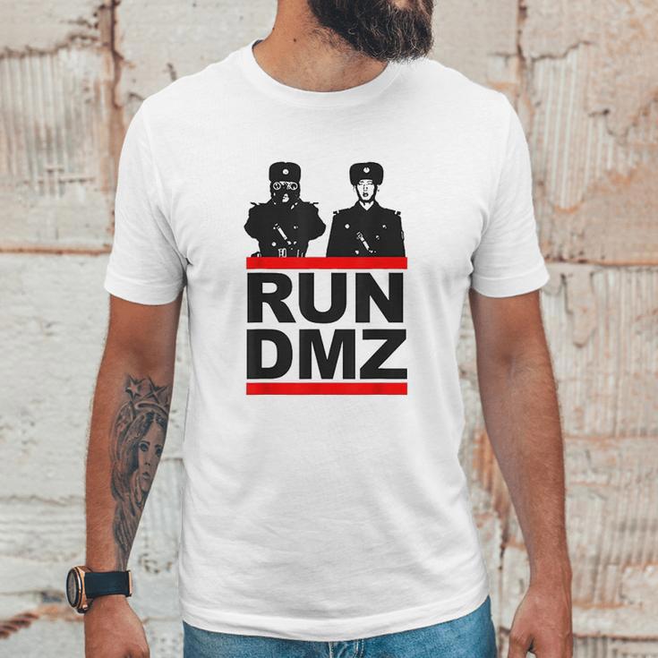 Run Dmz Funny Communist North Korea Unisex T-Shirt Gifts for Him