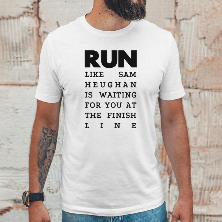 Run - Sam Heughan Unisex T-Shirt Gifts for Him