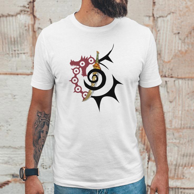 The Seven Deadly Sins Meliodas Mark Unisex T-Shirt Gifts for Him