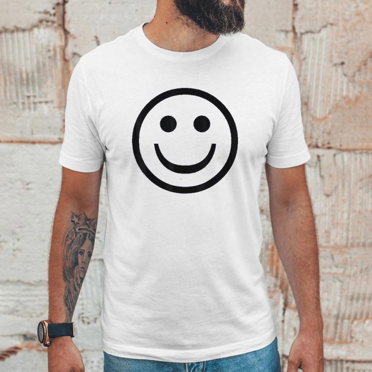 Smiley Face Cute Positive Happy Smile Face Unisex T-Shirt Gifts for Him