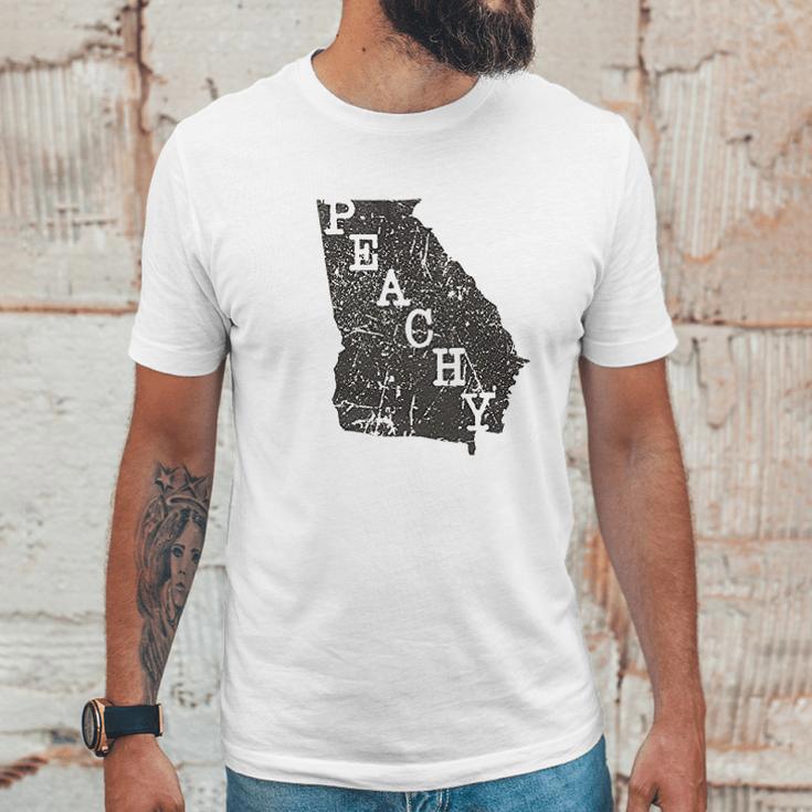 Soffe Peachy Map Unisex T-Shirt Gifts for Him