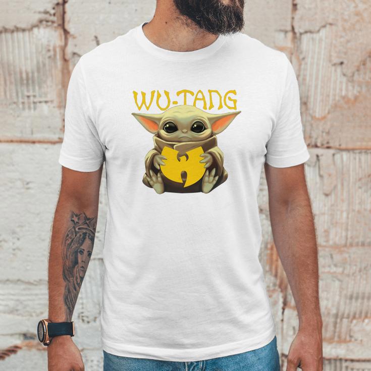 Star Wars Baby Yoda Hug Wu-Tang Clan Shirt Unisex T-Shirt Gifts for Him