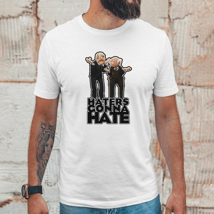 Statler And Waldorf - Haters Gonna Hate Unisex T-Shirt Gifts for Him