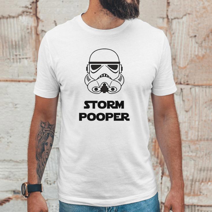 Storm Pooper Space Romper One Piece Unisex T-Shirt Gifts for Him