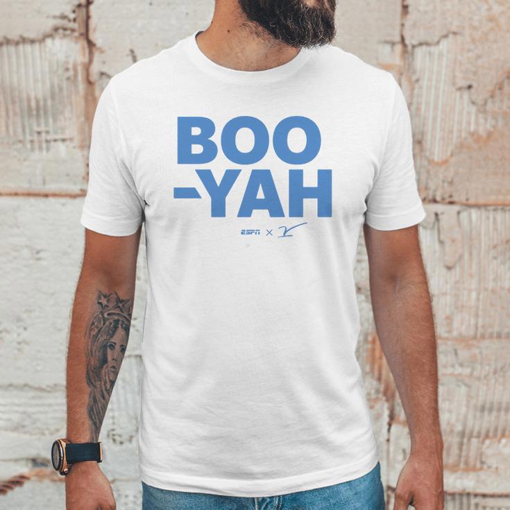 Stuart Scott Booyah Unisex T-Shirt Gifts for Him