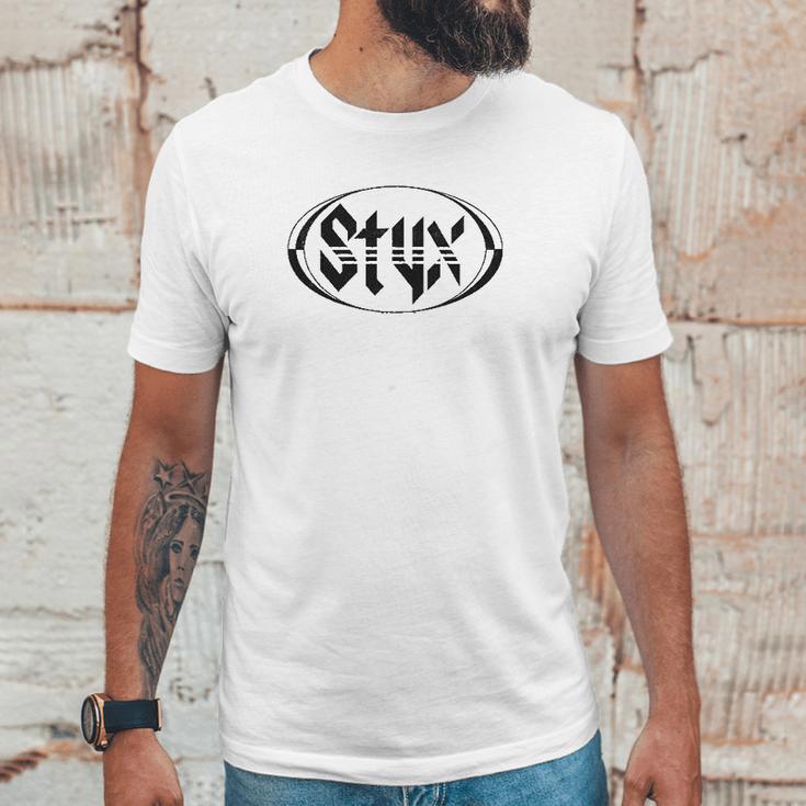 Styx Oval Unisex T-Shirt Gifts for Him