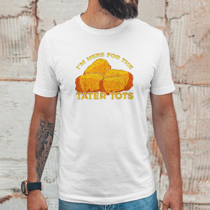 Tater Tots Foodie Unisex T-Shirt Gifts for Him