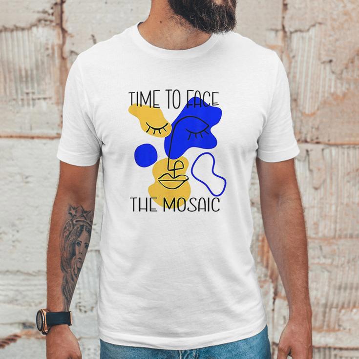 Time To Face The Mosaic Unisex T-Shirt Gifts for Him