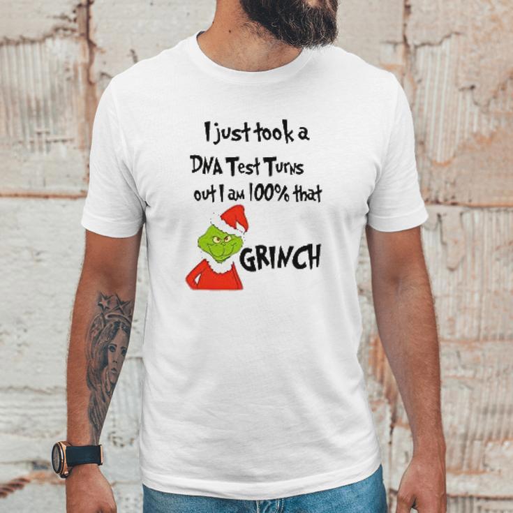 I Took A Dna Test Turns Out I Am That Grinch Unisex T-Shirt Gifts for Him