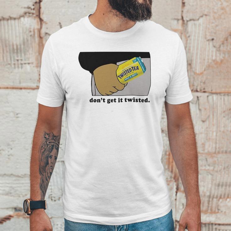 Twisted Tea Dont Get It Twisted Funny Graphic Unisex T-Shirt Gifts for Him