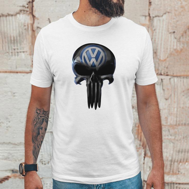 Volkswagen Skull V1 T-Shirt Volkswagen Skull V1 Hoodies Unisex T-Shirt Gifts for Him