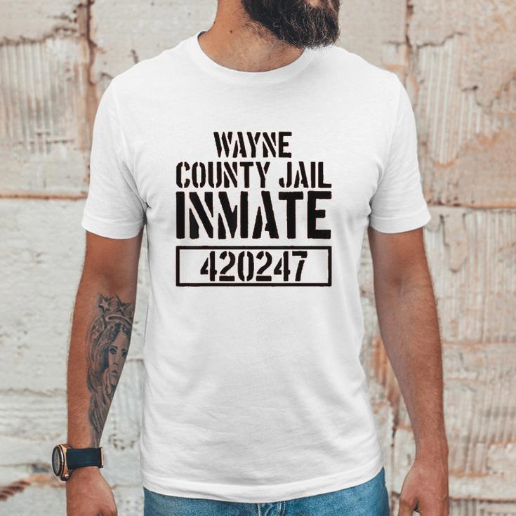 Wayne County Jail Inmate Prison Halloween Costume Unisex T-Shirt Gifts for Him