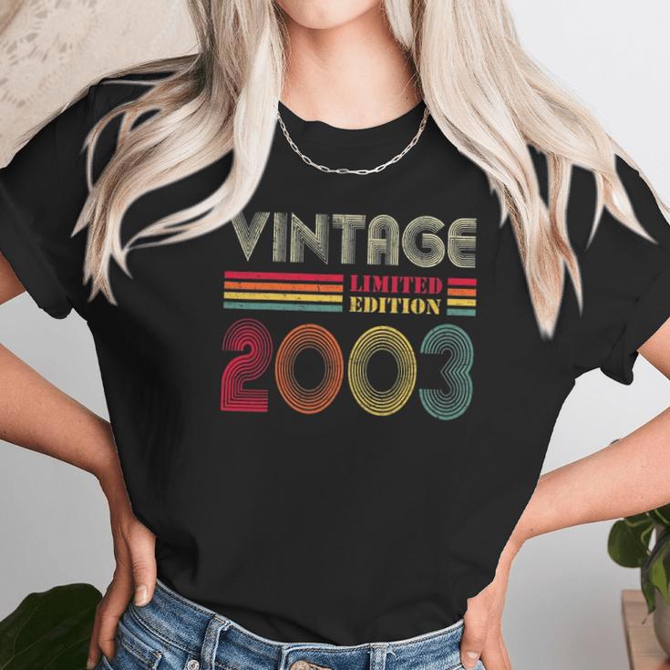 19 Years Old Gifts Vintage 2003 Limited Edition 19Th Birthday Unisex T-Shirt Gifts for Her