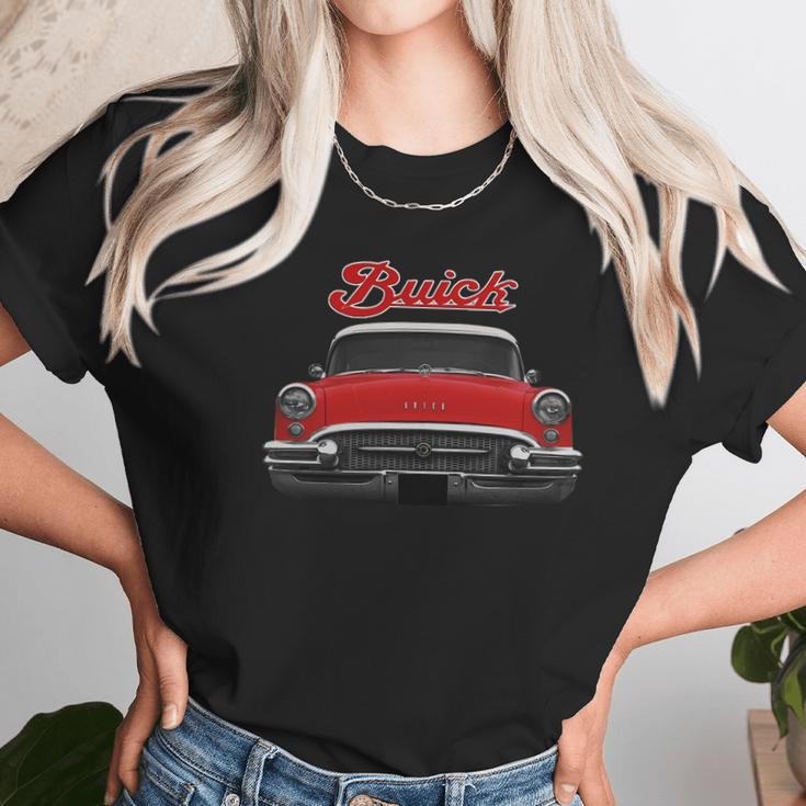 1955 Buick Two Side Red Unisex T-Shirt Gifts for Her