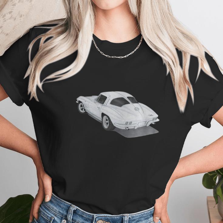 1963 Corvette Stingray Unisex T-Shirt Gifts for Her