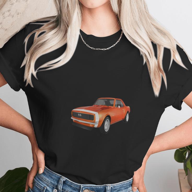 1967 Camaro Ss Button 1 Unisex T-Shirt Gifts for Her