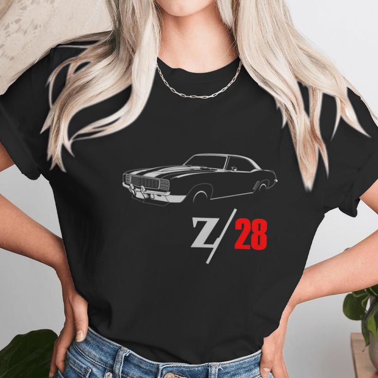 1969 Camaro Z28 Vintage T-Shirts Unisex T-Shirt Gifts for Her