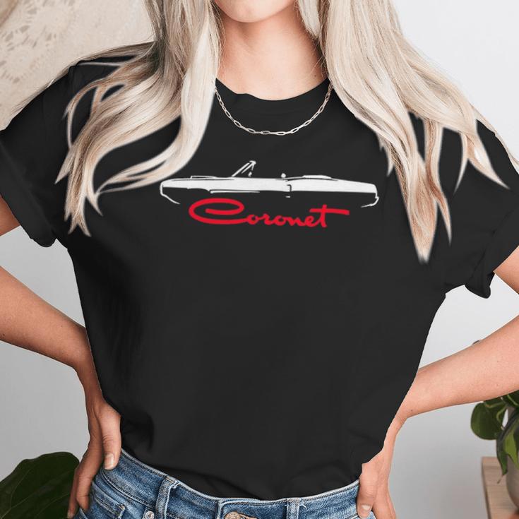 1970 Dodge Coronet Convertible Unisex T-Shirt Gifts for Her