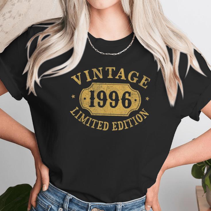 1996 25 Years Old 25Th Limited Birthday Gift Unisex T-Shirt Gifts for Her