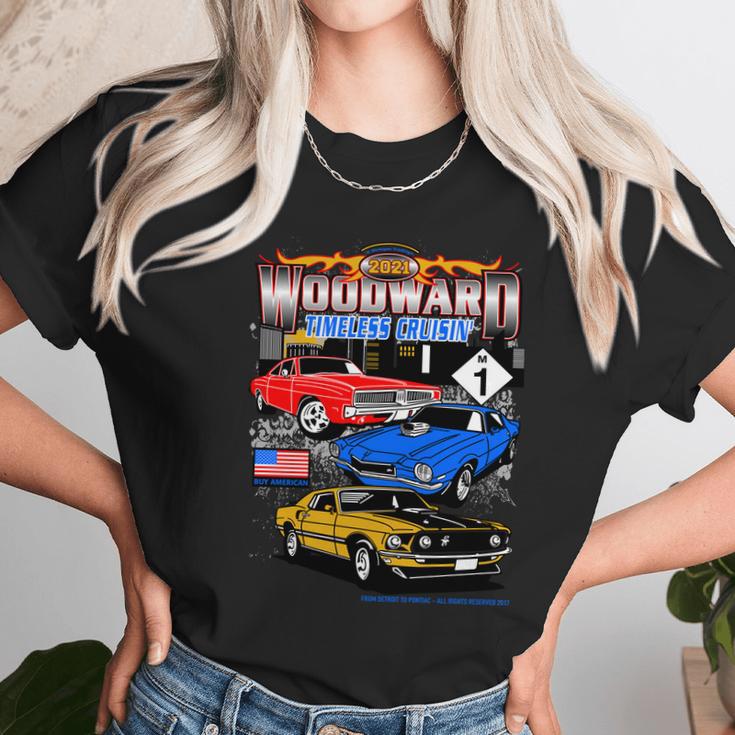 2021 Woodward Timeless Muscle Unisex T-Shirt Gifts for Her