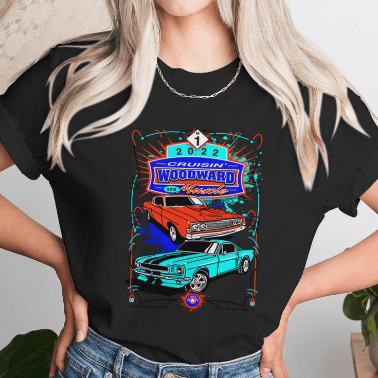 2022 Cruisin Woodward M1 In Muscle Car Cruise Unisex T-Shirt Gifts for Her