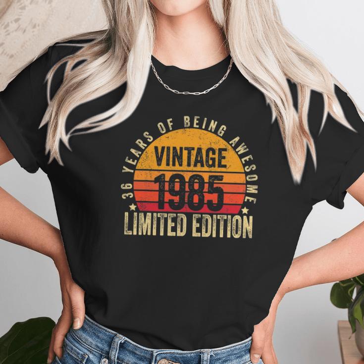 36 Years Old Gifts Vintage 1985 Limited Edition 36Th Birthday Unisex T-Shirt Gifts for Her