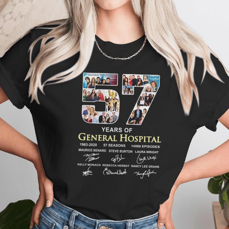 57 Years Of General Hospital 1963 2020 57 Seasons All Characters Signatures Shirtn Unisex T-Shirt Gifts for Her