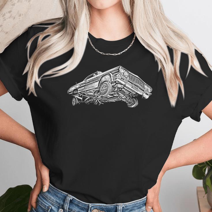 64 Lowrider Impala 3 Wheelin Unisex T-Shirt Gifts for Her