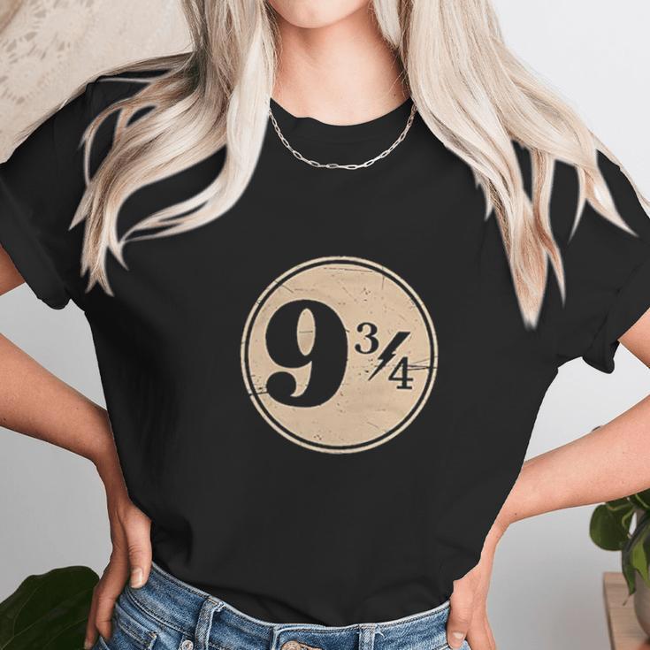 9 34 Nine Three Quarters Harry Potter Hogwarts Unisex T-Shirt Gifts for Her