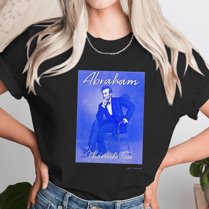 Abraham Lincoln Heartache Tour Unisex T-Shirt Gifts for Her