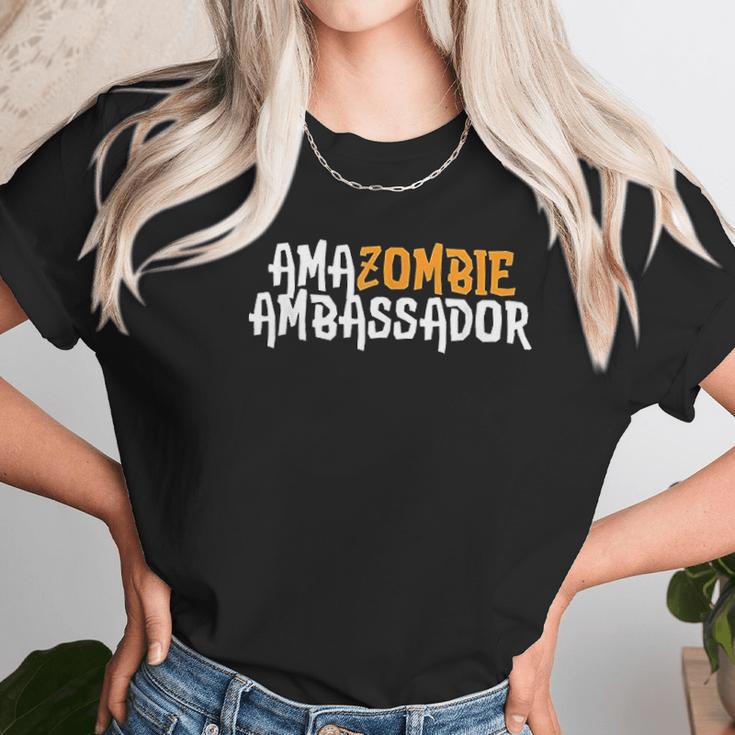 Amazombie Ambassador Employee Warehouse Coworker Swag Gift Unisex T-Shirt Gifts for Her