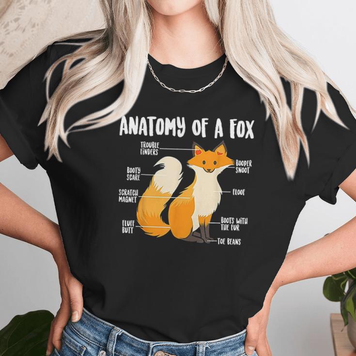 Anatomy Of A Fo Cute Sweet Carnivore Funny Animal Gift Unisex T-Shirt Gifts for Her