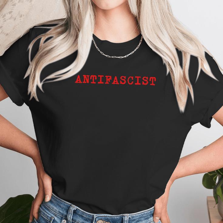 Antifascist Unisex T-Shirt Gifts for Her