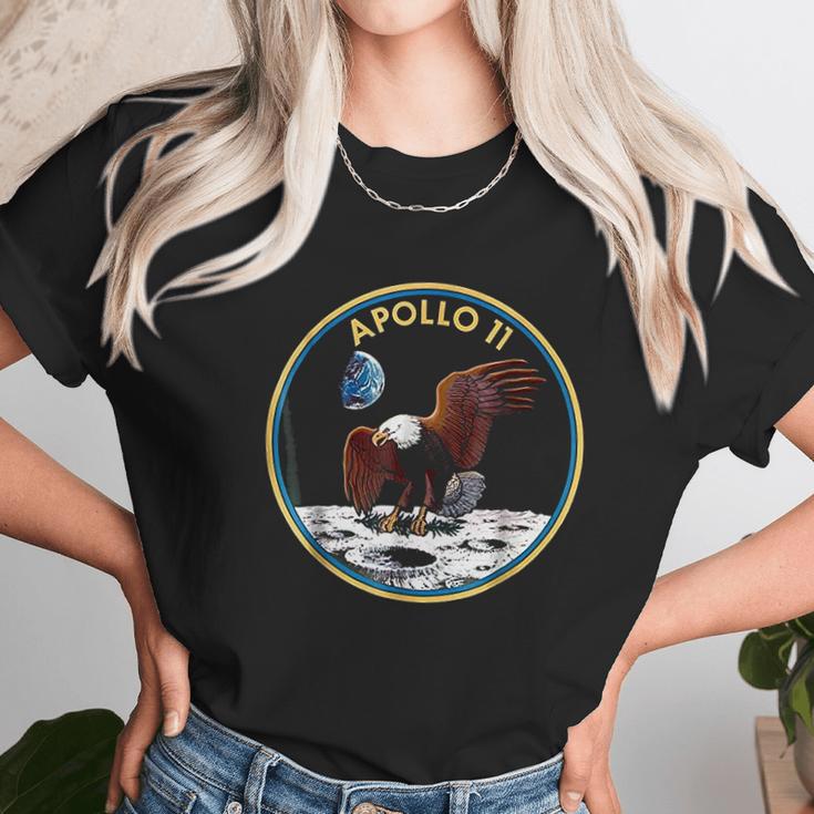 Apollo 11 Nasa Space Moon Landing Astronaut Logo Unisex T-Shirt Gifts for Her