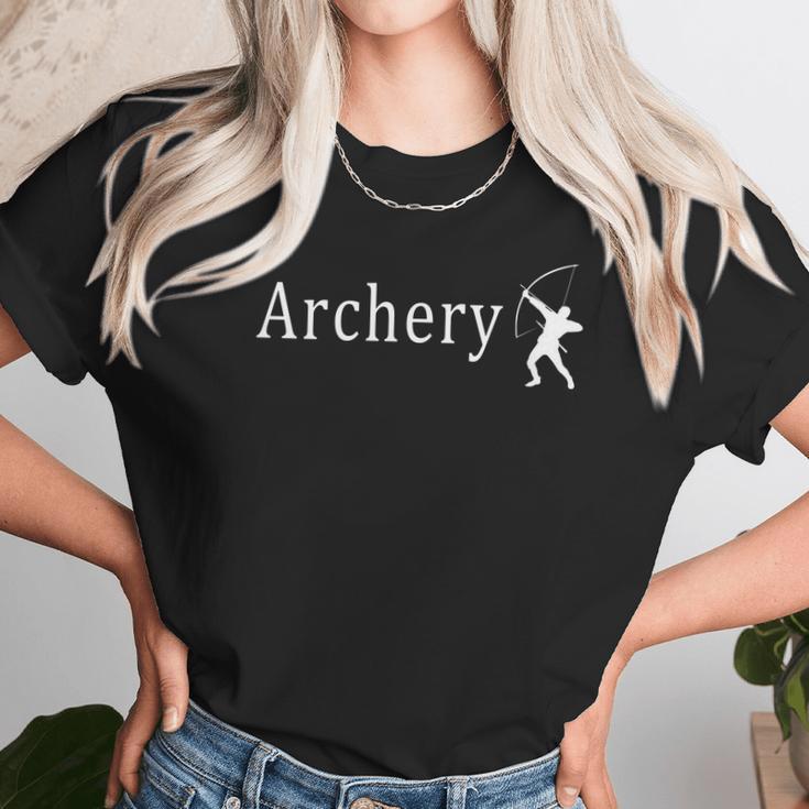 Archery Funny Logo Unisex T-Shirt Gifts for Her