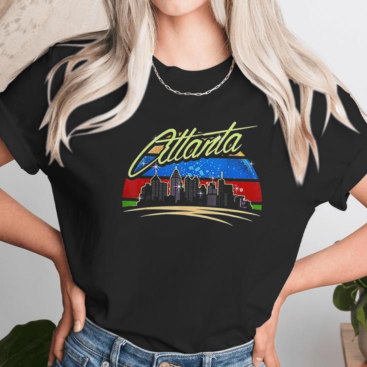 Atlanta City Retro Vintage Atlanta Georgia Ga Unisex T-Shirt Gifts for Her