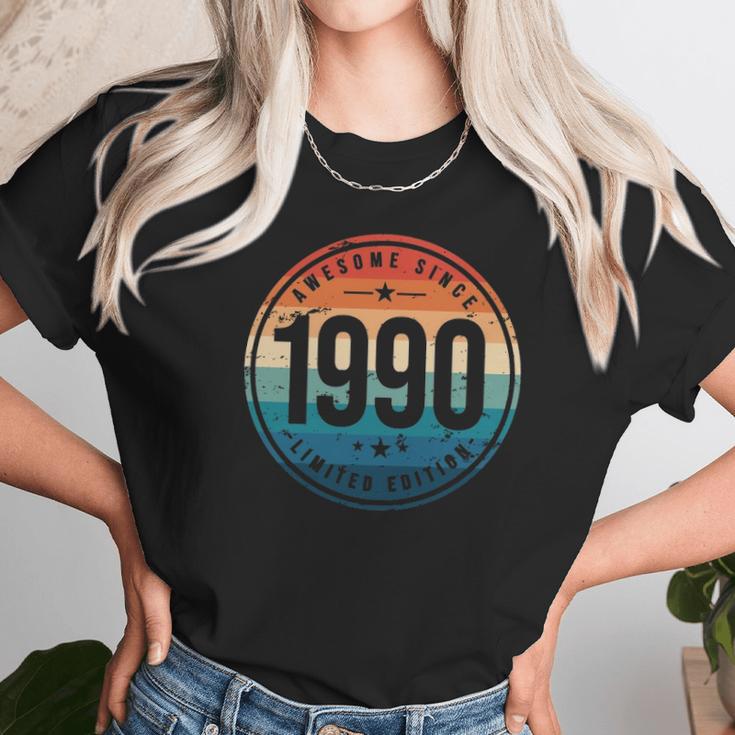 Awesome Since 1990 - 32 Years Old 32Nd Birthday Gift Unisex T-Shirt Gifts for Her