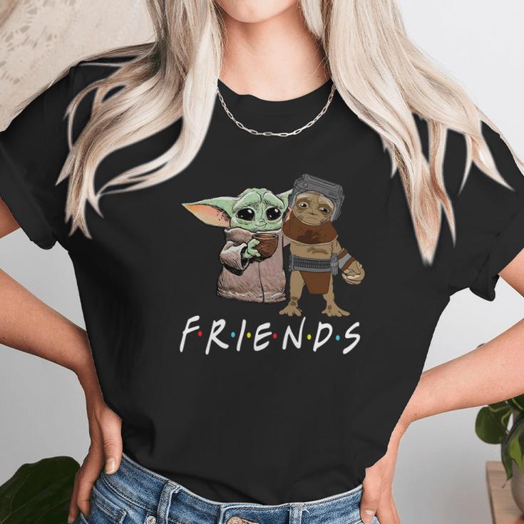 Baby Babu Frik And Baby Yoda Friends ShirtShirt Unisex T-Shirt Gifts for Her